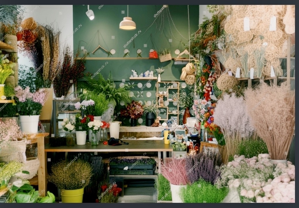 Fleur de Luxe 店内の雰囲気