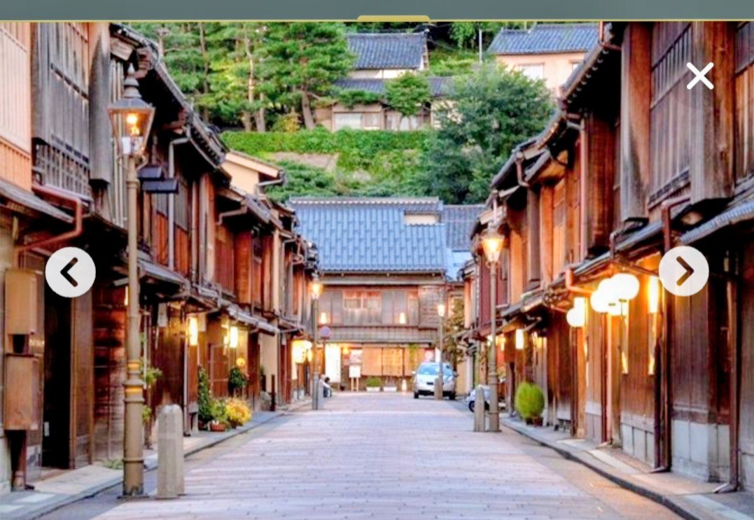 金沢の古い町並み